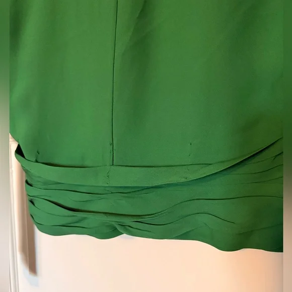 Diane Von Furstenberg Emerald Wrap Blouse - Picture 8 of 9